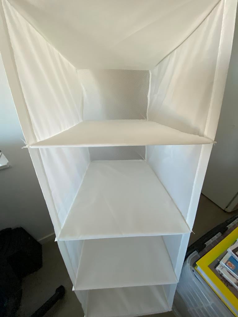 Ikea SKUBB kasthanger wit, Huis en Inrichting, Kasten | Kledingkasten, Ophalen, Met plank(en), Gebruikt, Minder dan 100 cm