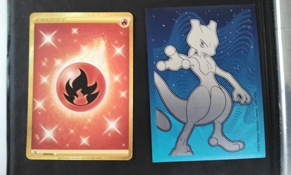 Pokémon Kaart Fire Energy 284/264 - Gold Secret Rare, Ophalen of Verzenden