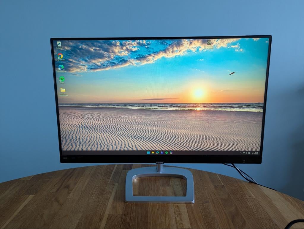 Philips 24 inch monitor, Philips, Gebruikt, Kantelbaar, Full HD
