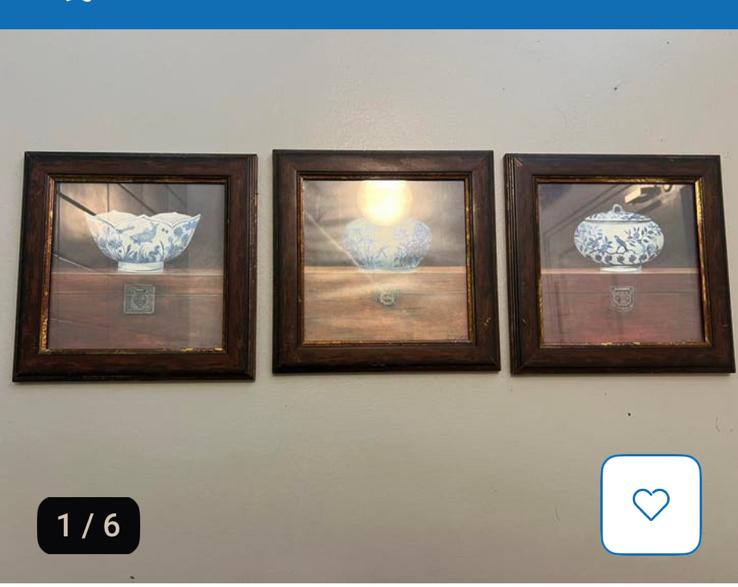 3 schilderijtjes, Ophalen of Verzenden