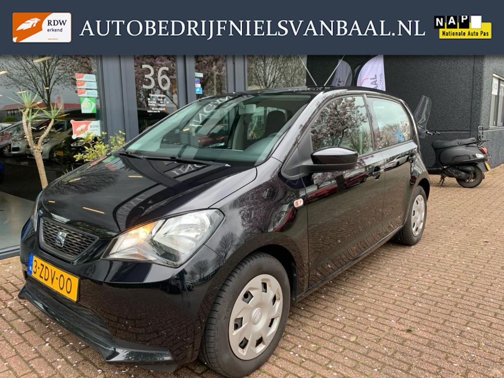 Seat Mii 1.0 Style Dynamic 34Dkm NAP!/Airco/5Drs/NL-Auto, Voorwielaandrijving, Euro 5, Stof, Gebruikt