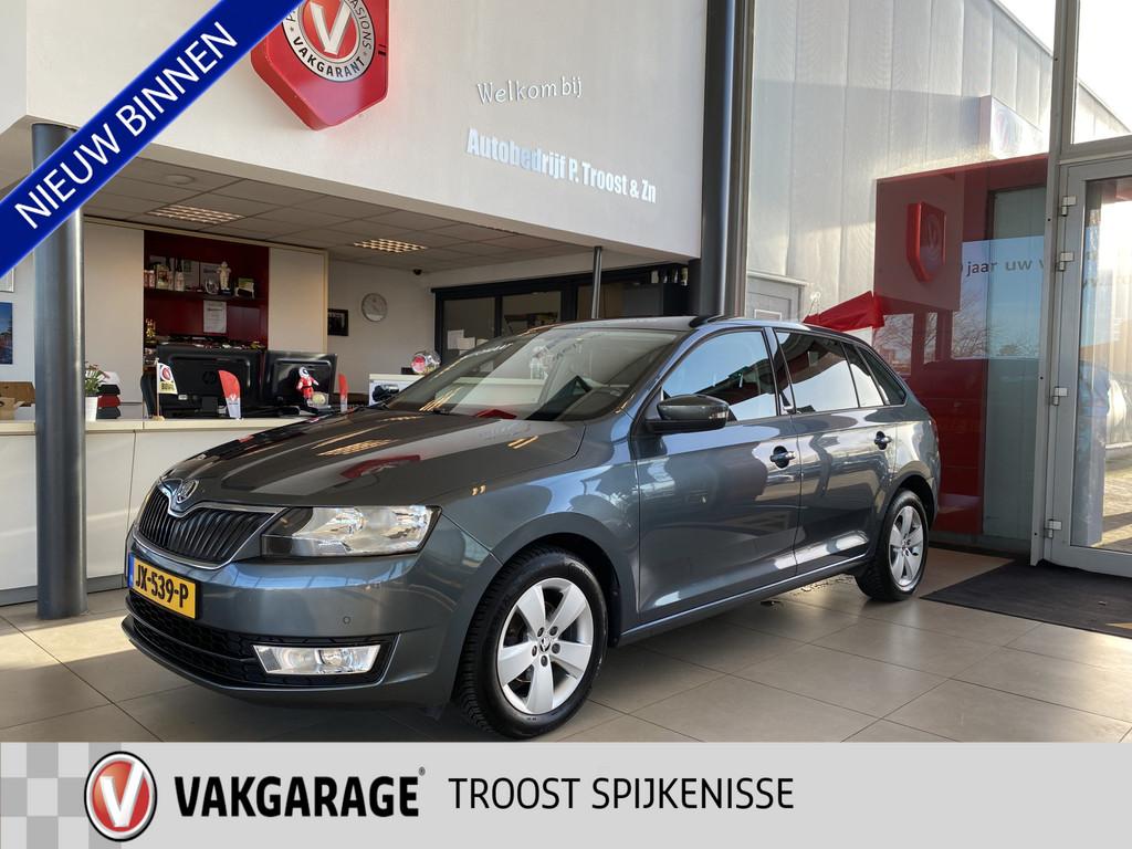 Skoda Rapid Spaceback 1.2 TSI Greentech JOY Automaat, Panora, 12 maanden, Stof, Gebruikt, Euro 6