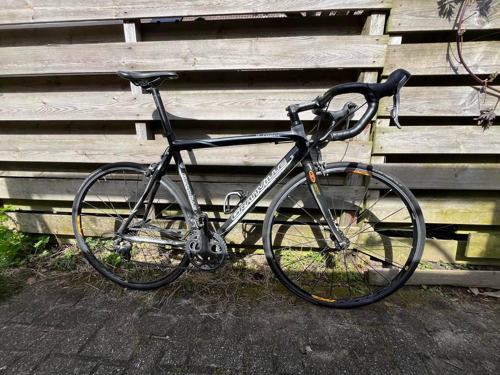 Granville Racefiets - Zwart, Goede Staat, Fietsen en Brommers, 28 inch, Gebruikt, Heren, Aluminium