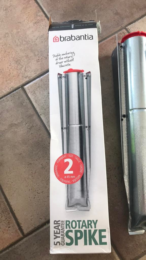 Grondanker brabantia droogmolen, Ophalen of Verzenden, Nieuw, Droogmolen