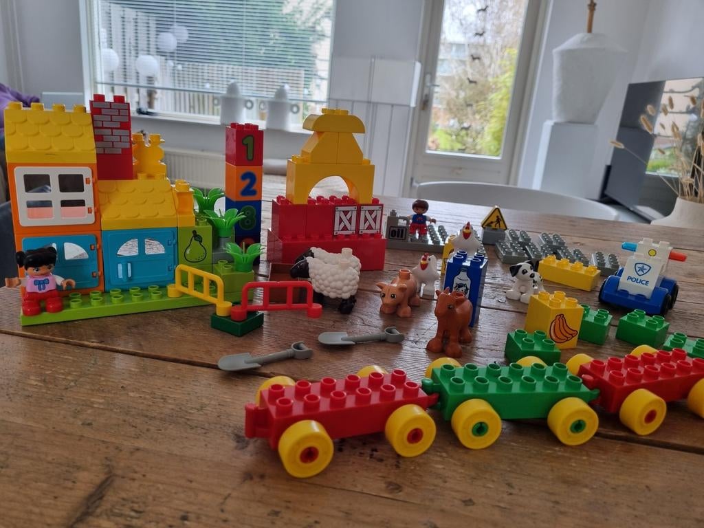 Diverse Duplo onderdelen, gebruikt, Ophalen of Verzenden, Gebruikt, Losse stenen, Duplo