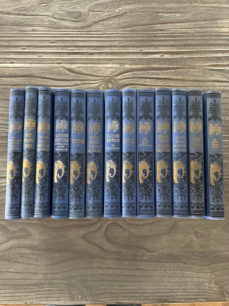 Jules Verne - Wonderreizen (13 delen), Ophalen, Gelezen