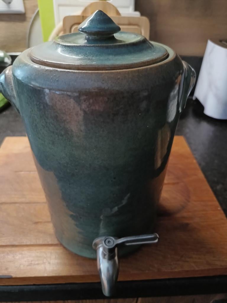 Keramiek fermentatie of kombucha pot, Ophalen, Overige materialen, Pot, Bus of Blik