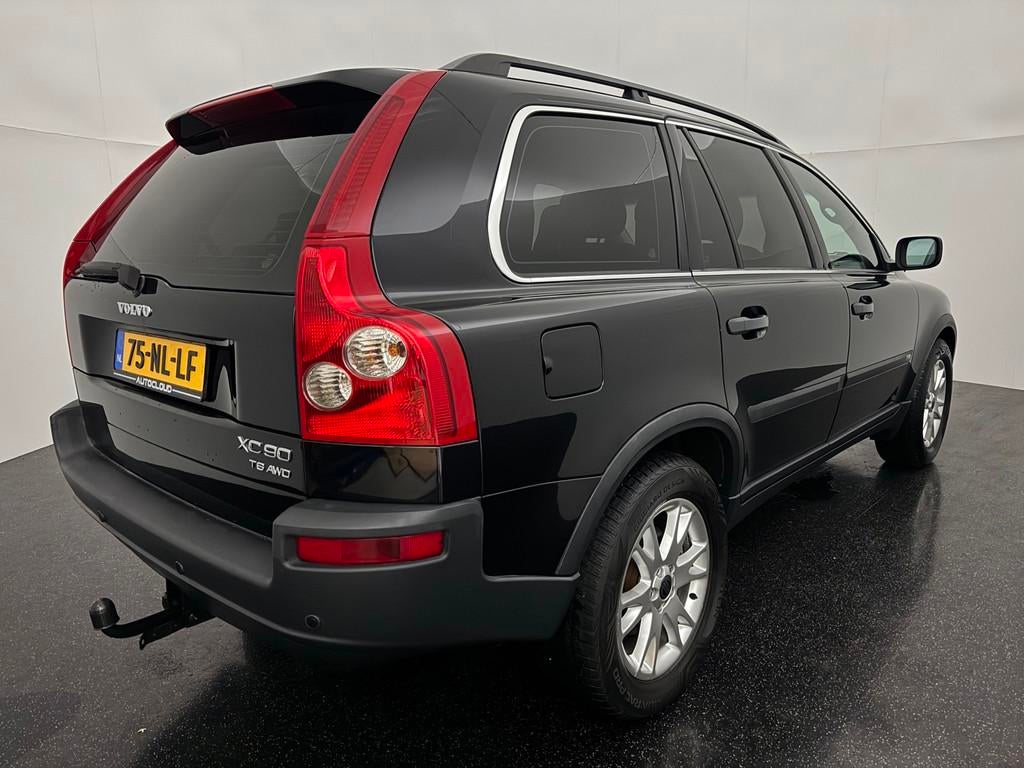 Volvo XC90 2.9 T6 AUT Exclusive 7p / Dakraam / Trekhaak, Auto's, Volvo, Gebruikt, Zwart, 138 €/maand, 7 stoelen