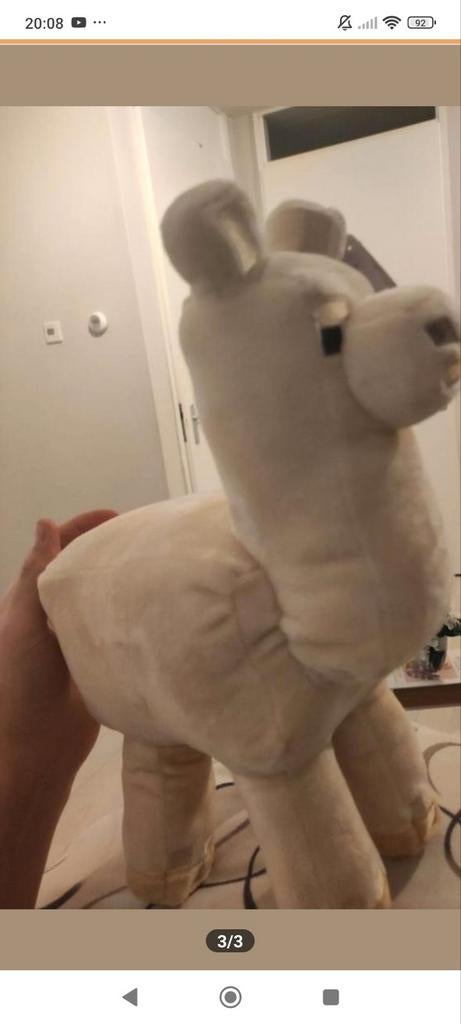 Minecraft knuffel lama, Ophalen