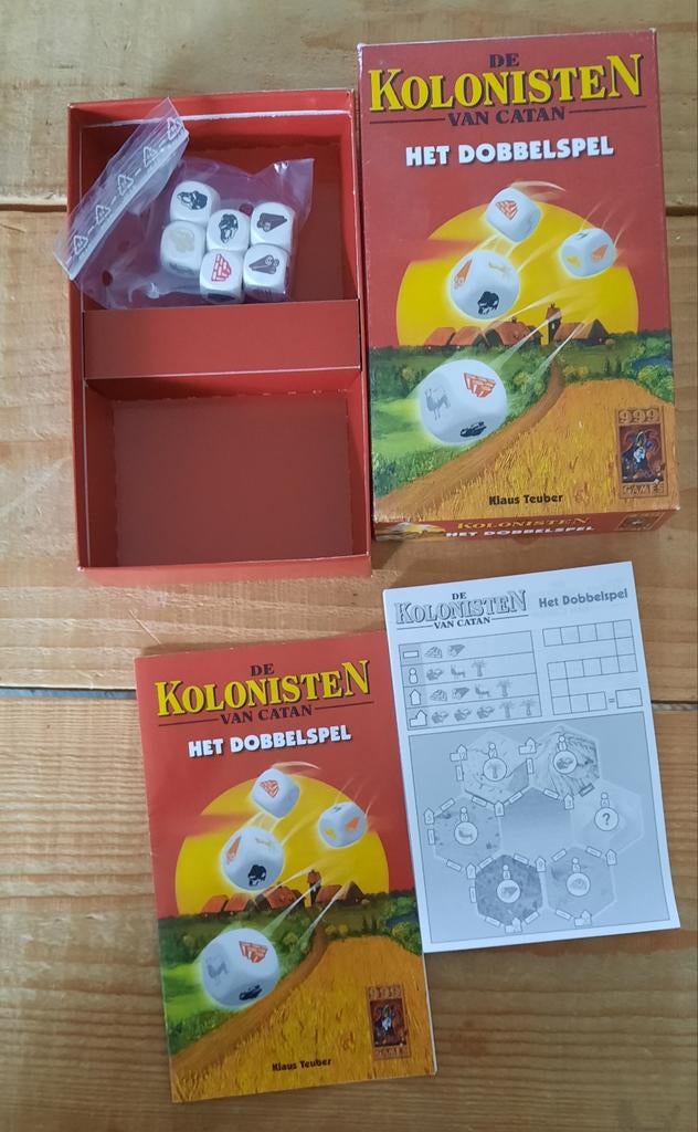 Kolonisten van Catan,  dobbelspel, Ophalen of Verzenden