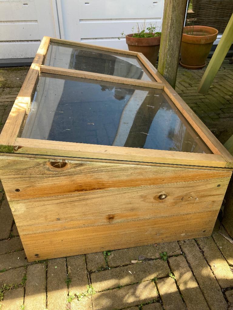 Koude bak , kweekkasje, 1 jaar oud, Ophalen, Overige materialen, Kweekkas, Polycarbonaat