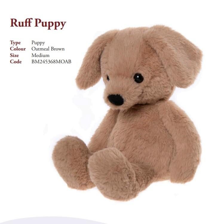 Charlie Bears Bear and Me Ruff Puppy, 30cm., Headbear@charliebears.com, Charlie Bears, Nieuw, Königsallee 92a 40212 Düsseldorf