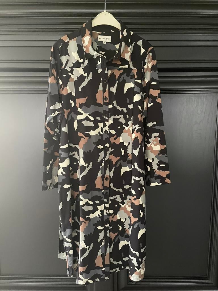 Stijlvolle travel jurk &Co Woman XXL, Zwart, Maat 46/48 (XL) of groter, Ophalen of Verzenden, Zo goed als nieuw