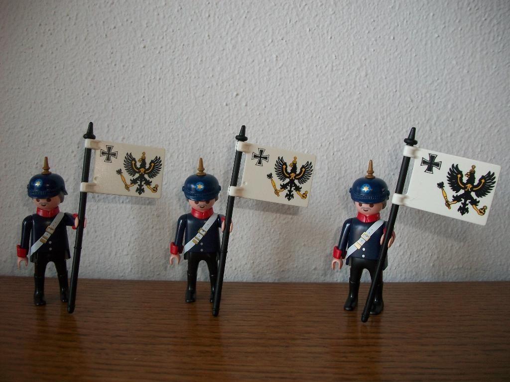 Pruise soldaat 1900 / rosa / nostalgisch poppenhuis / agent, Kinderen en Baby's, Speelgoed | Playmobil, Ophalen of Verzenden, Nieuw