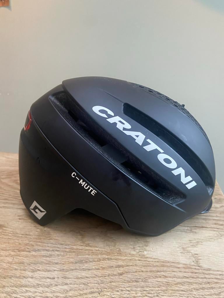 Cratoni C-Mute Fietshelm Zwart speed pedelec - NTA 8776, Fietsen en Brommers, Fietsaccessoires | Fietshelmen, Ophalen, Zo goed als nieuw