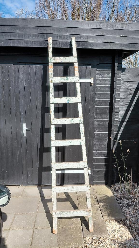 Ladder hout, Ophalen, Gebruikt, Ladder, 2 tot 4 meter