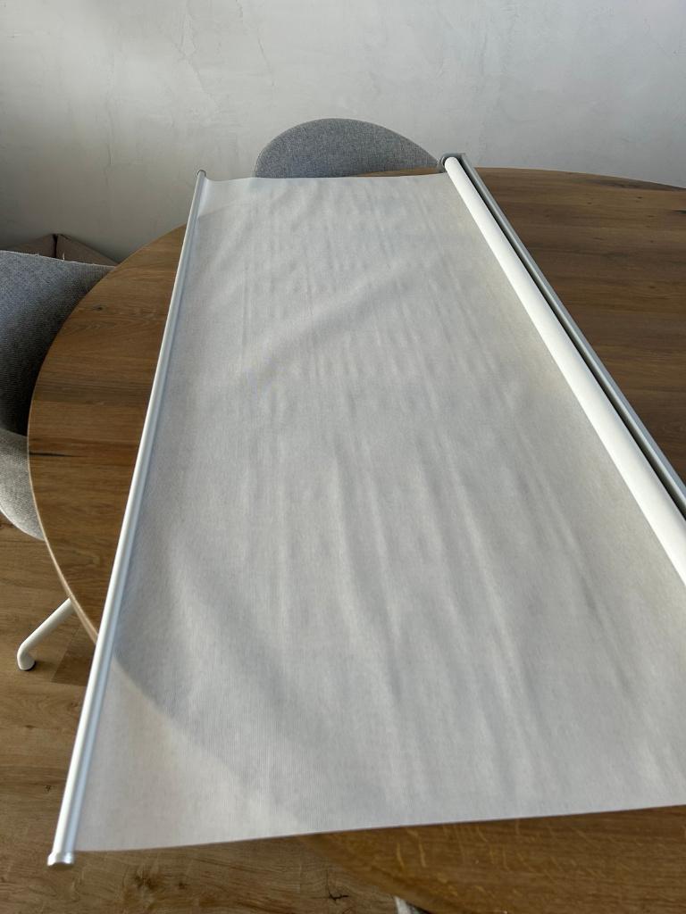 SKOGSKLÖVER Rolgordijn, wit, 140x195 cm (IKEA), 100 tot 150 cm, Wit, Ophalen of Verzenden, Zo goed als nieuw