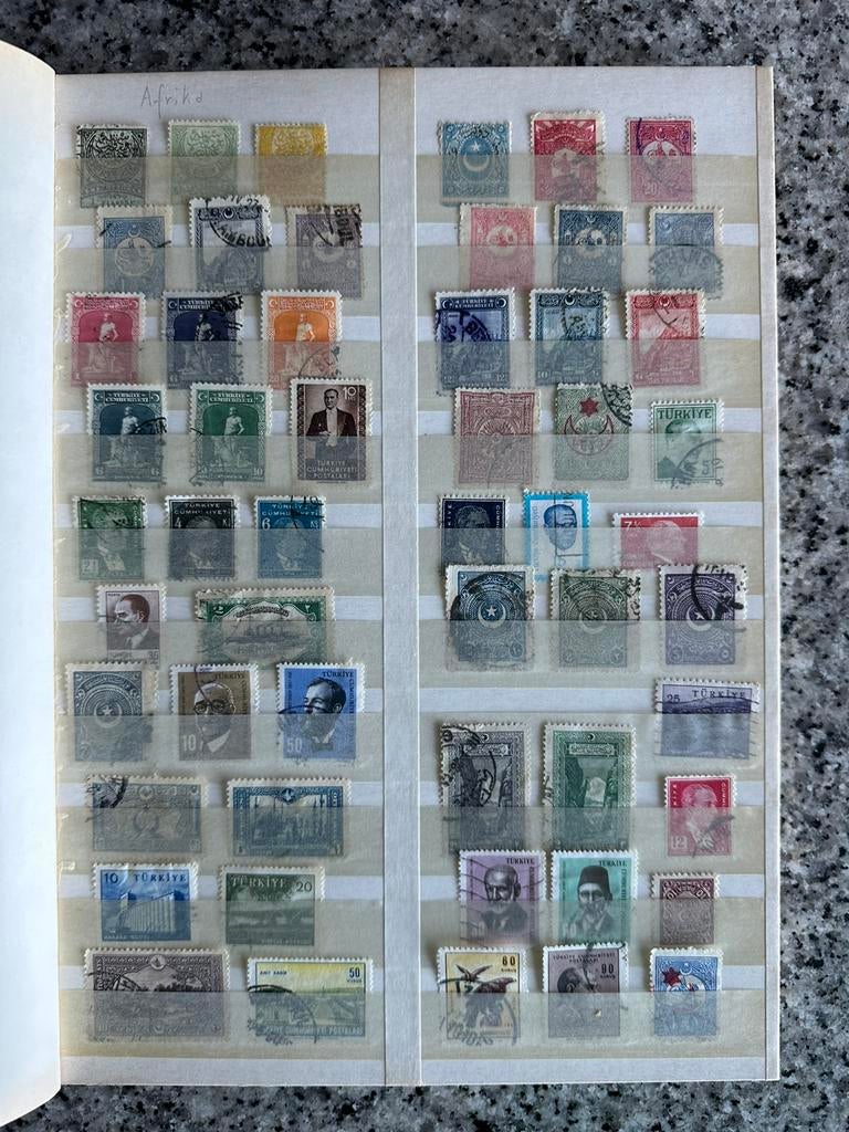 Album Turkije, Verzenden, Buitenland