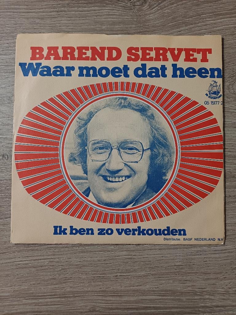single Barend Servet - Waar Moet Dat Heen, 7 inch, Single, Ophalen of Verzenden, Zo goed als nieuw