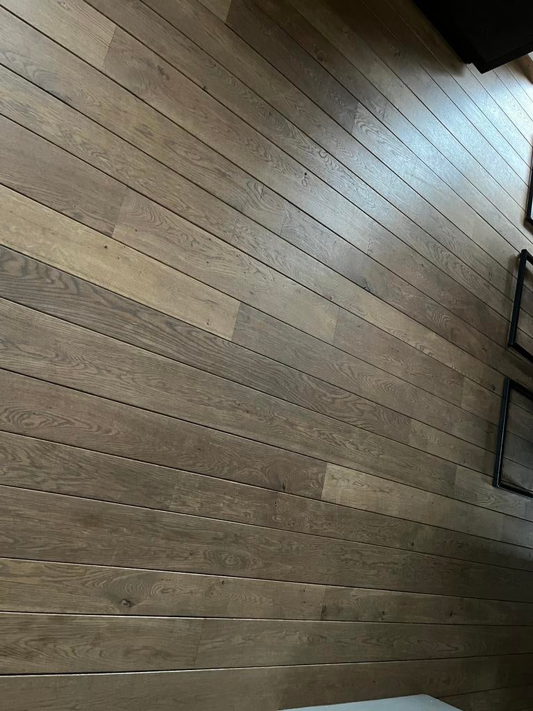 Houten eiken vloer, Ophalen, Gebruikt, Vloerdelen of -planken, 10 m² of meer