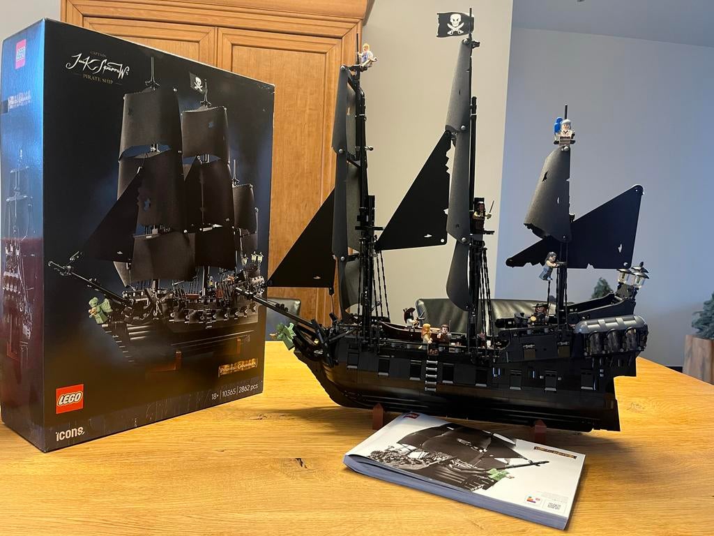 Lego 10365 Captain Jack Sparrow's Piratenschip, Ophalen, Zo goed als nieuw, Complete set, Lego
