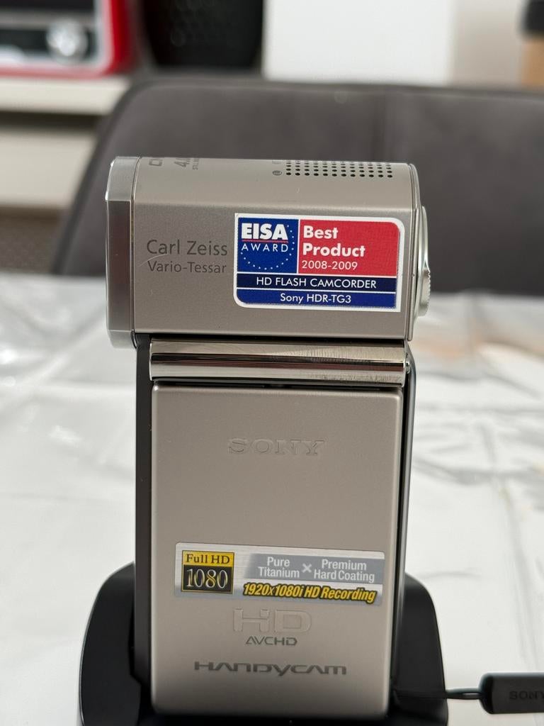 Sony Handycam HDR-TG3, Full HD, Sony, Ophalen of Verzenden, Zo goed als nieuw