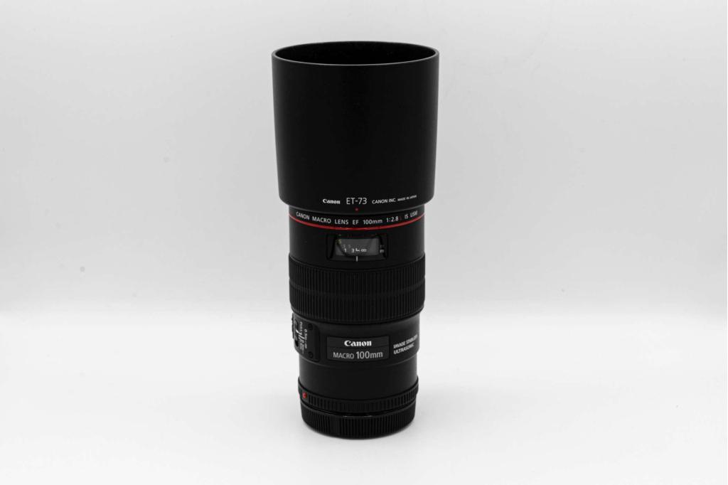 Canon ef 100mm f/2.8L Macro IS USM (Foto-Groep Doorn), Niet ingevuld, Niet ingevuld, Ophalen of Verzenden, Zo goed als nieuw