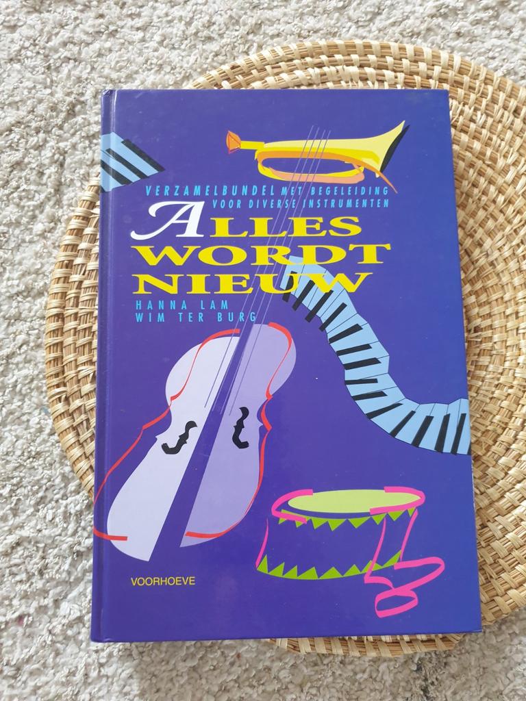 Hanna Lam - Alles Wordt Nieuw - Liedjesboek, Boeken, Ophalen of Verzenden, Zo goed als nieuw, Instrument, Hanna Lam, Wim ter Burg