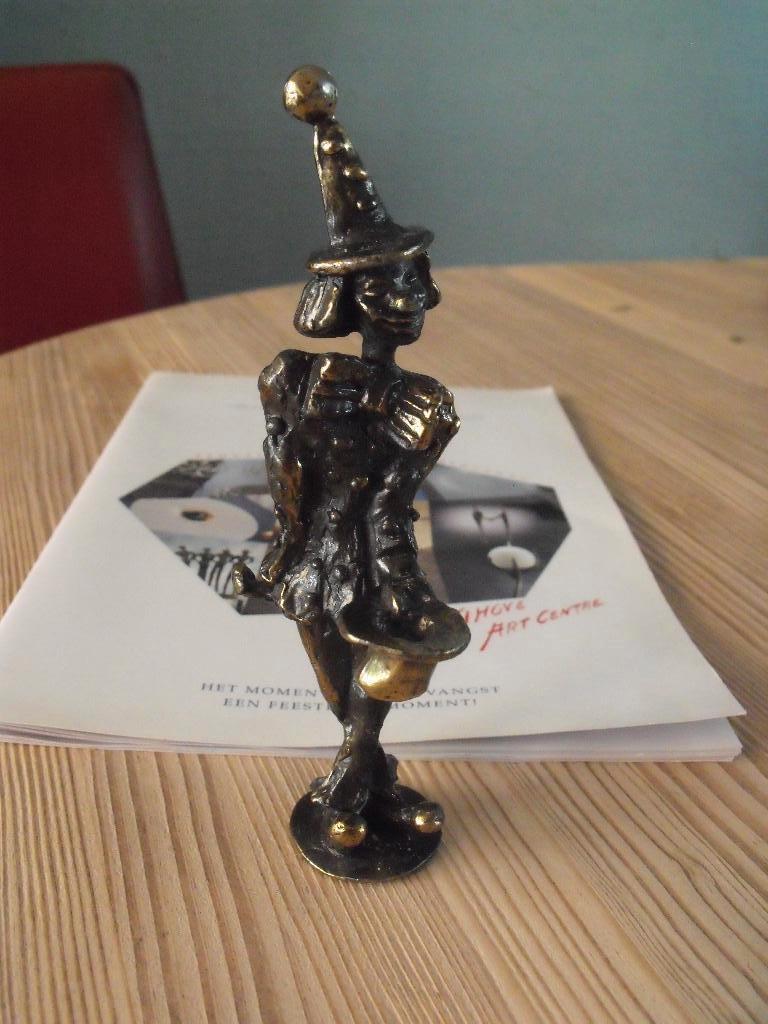 Artihove Clini Clown, jaar 2003, verbronsd tin, Ophalen of Verzenden, Zo goed als nieuw, Overige typen