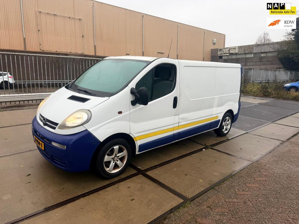 Opel Vivaro 1.9 CDTI L2H1! AIRCO!ELECKTRISH RAAM!TREKHAAK!AP, Voorwielaandrijving, 4 cilinders, Wit, Origineel Nederlands