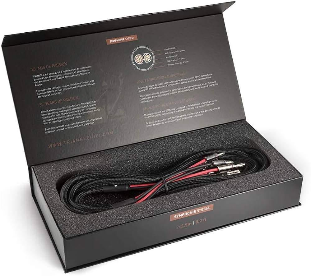 Triangle symfonie luidspreker kabel, Audio, Tv en Foto, Luidsprekers, Overige merken, Nieuw, Ophalen of Verzenden, Minder dan 60 watt