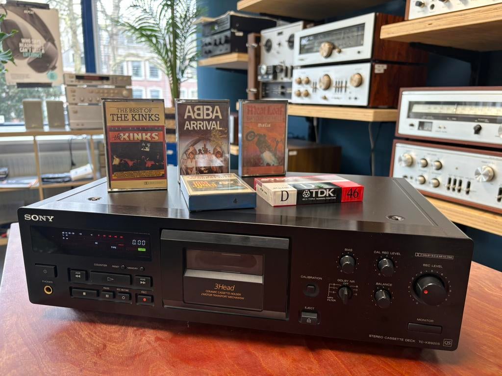 Sony TC-KB920QS Cassettedeck, Ophalen, Sony, Tiptoetsen