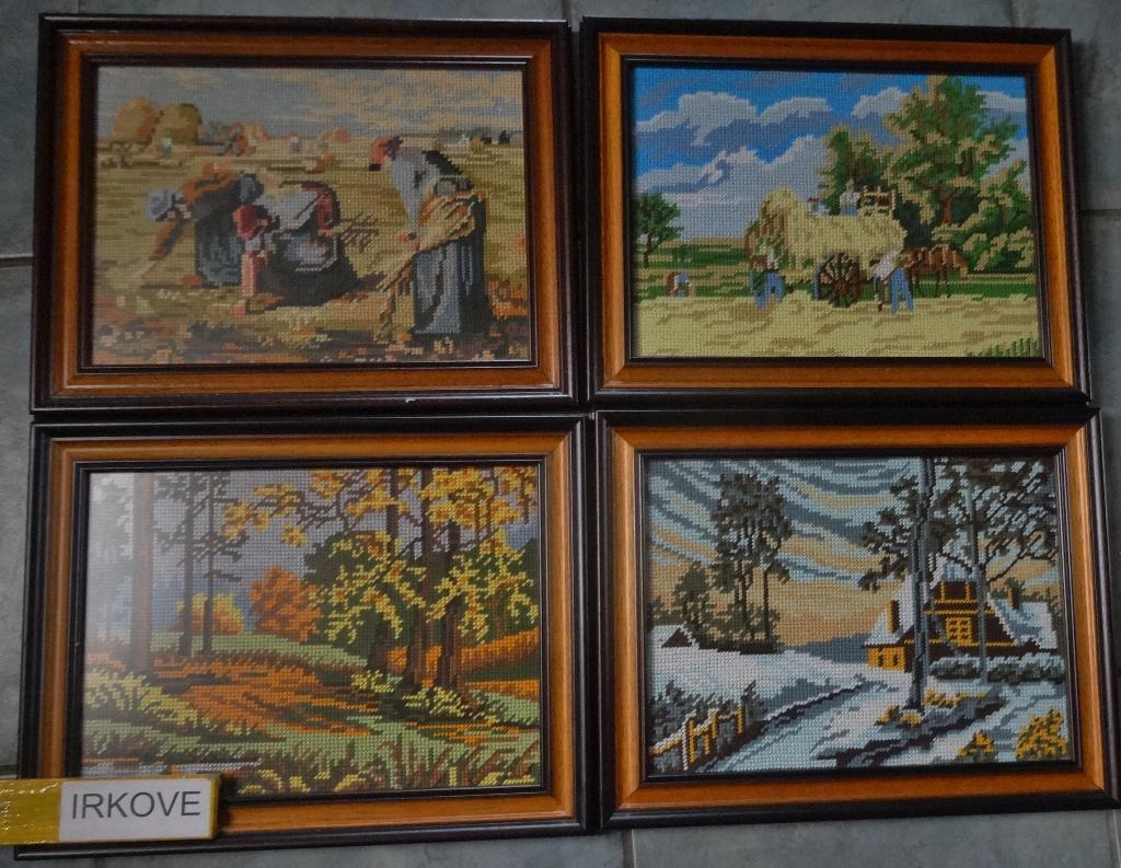 GEBORDUURD * DE VIER JAARGETIJDEN * Agrarisch *, Verzenden, Vintage, Nieuw, Overige typen