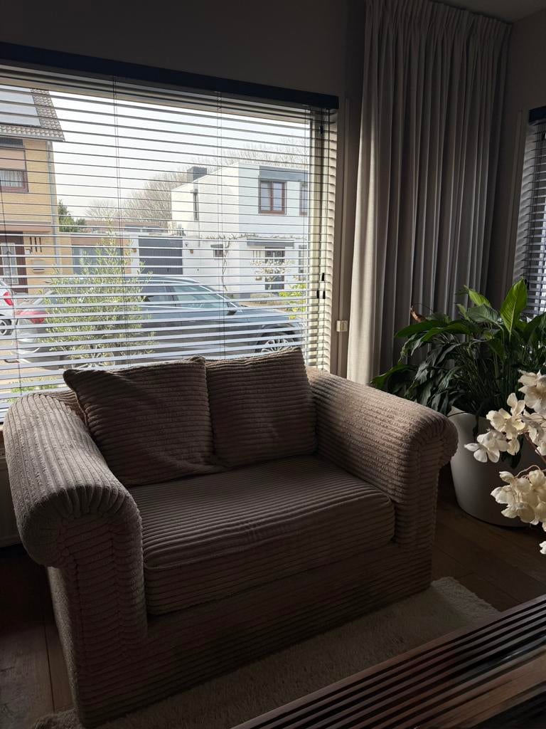 Ribbelbank Rofra, Ophalen, Gebruikt, Stof