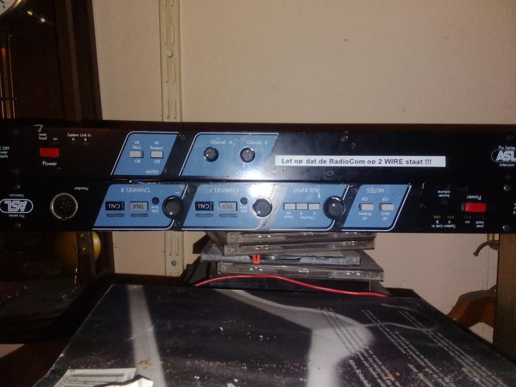 ASL Pro Series Intercom Systeem (2-draads), Ophalen of Verzenden, Gebruikt