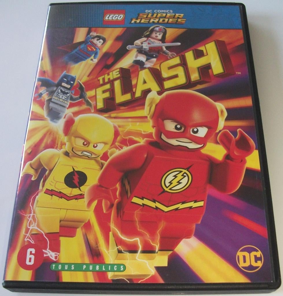 Dvd *** LEGO THE FLASH *** DC Comics Super Heroes, Tekenfilm, Amerikaans, Ophalen of Verzenden, Zo goed als nieuw