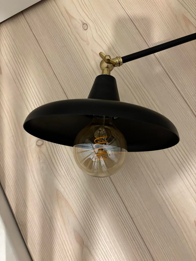 Dutchbone wandlamp, zo goed als nieuw design wandlamp, Ophalen, Zo goed als nieuw, Metaal