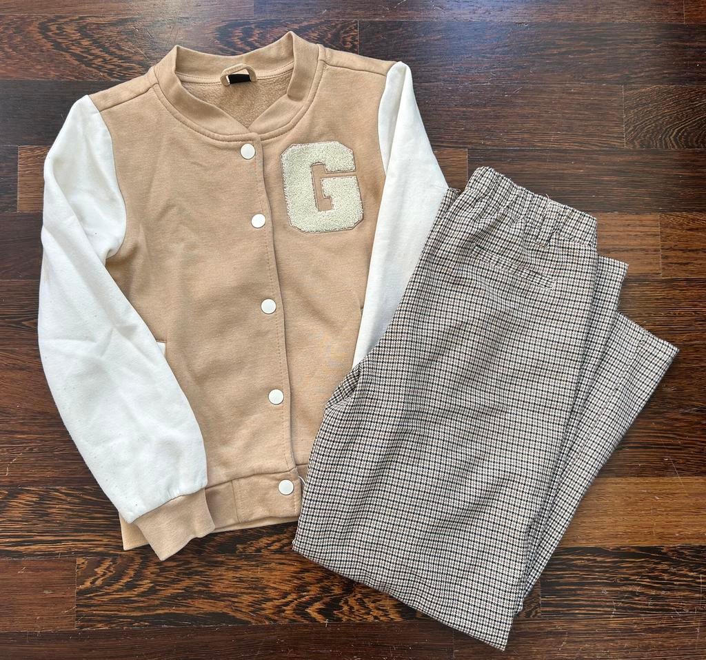 Broek met vest maat 140, Ophalen, Zo goed als nieuw, Meisje, Broek