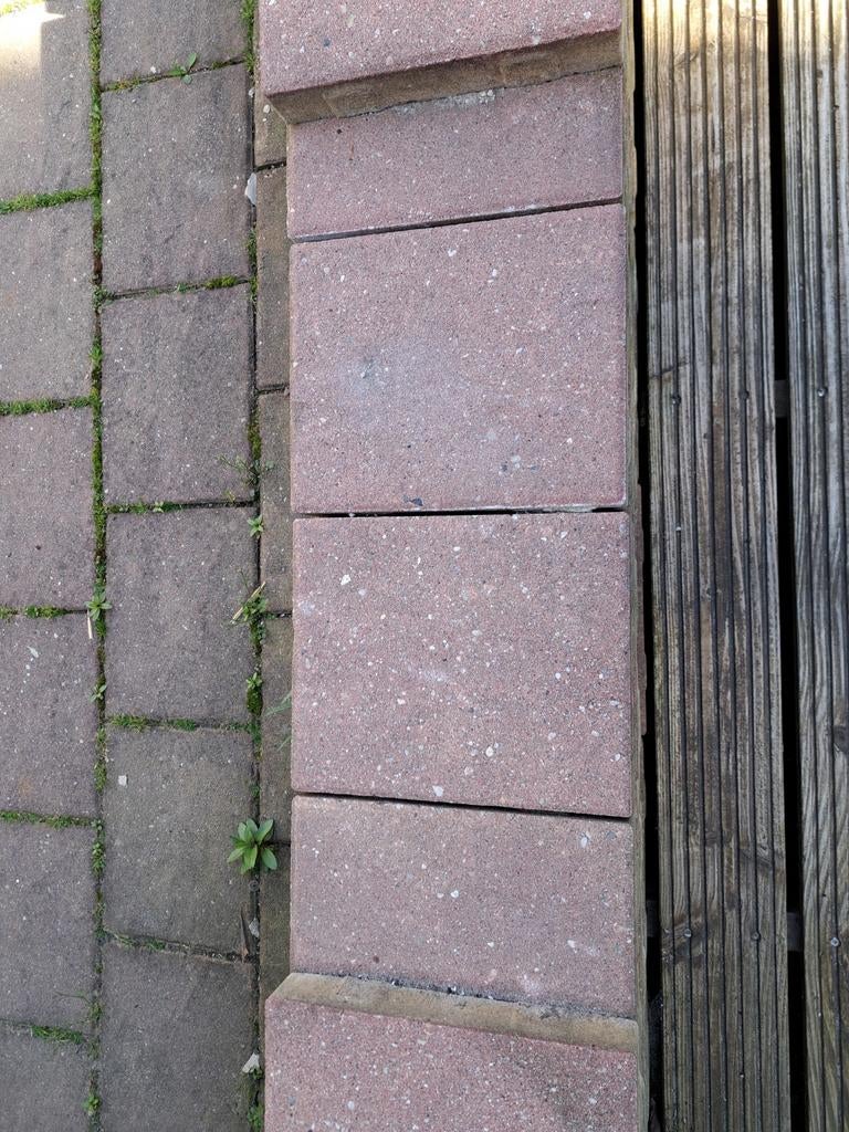 Tuintegels 30x25 cm - Diverse kleuren en materialen, Tuin en Terras, Tegels en Klinkers, Ophalen of Verzenden, Gebruikt, Beton