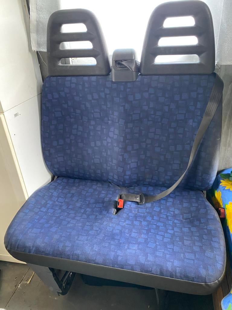 Iveco Daily Dubbele Bijrijdersstoel - Gebruikt, Auto-onderdelen, Interieur en Bekleding, Ophalen of Verzenden, Gebruikt