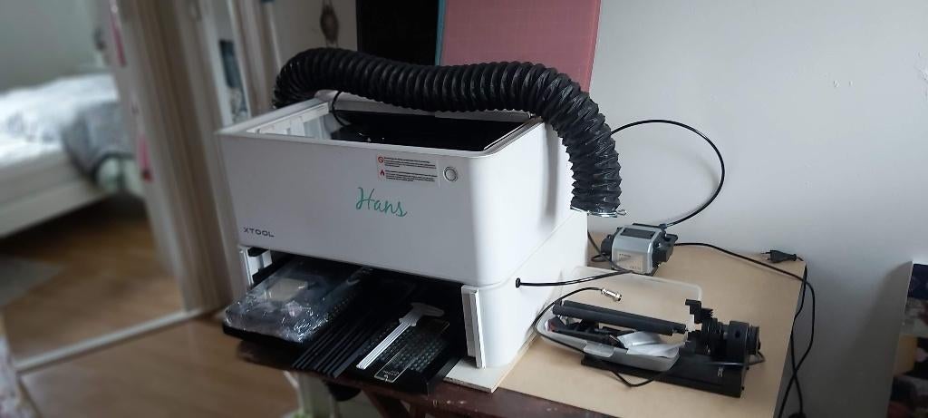 xtool m1/loklik snijmachine/sublimatieprinter/heat press, Ophalen, Gebruikt