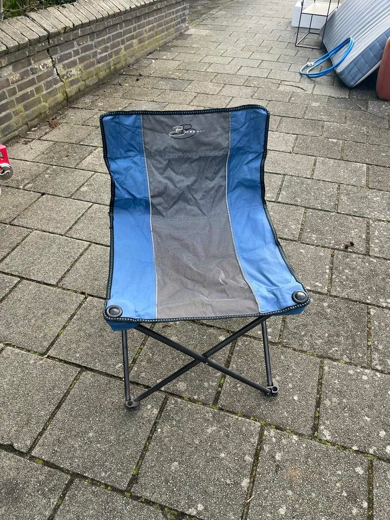 3 Campingstoelen (1 nieuw, 2 gebruikt) - Setprijs, Caravans en Kamperen, Kampeermeubelen, Ophalen, Gebruikt, Campingstoel
