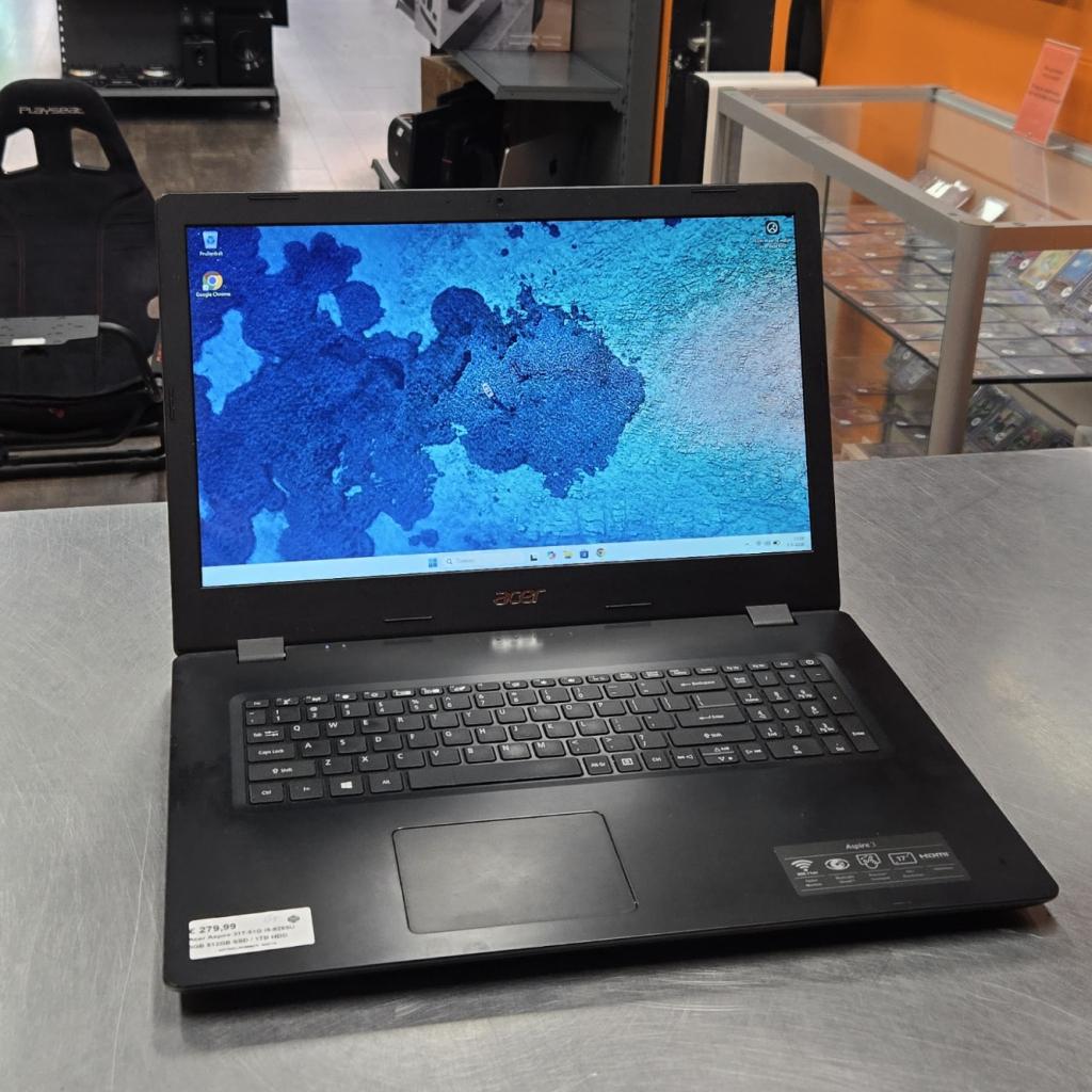Acer Aspire 317-51G i5-8265U 8GB 512GB SSD / 1TB HDD, Acer, Zo goed als nieuw, Support@acer.com, 8F, No. 88, Sec. 1, Xintai 5th Rd.
Xizhi District, New Taipei City 221
Taiwan
