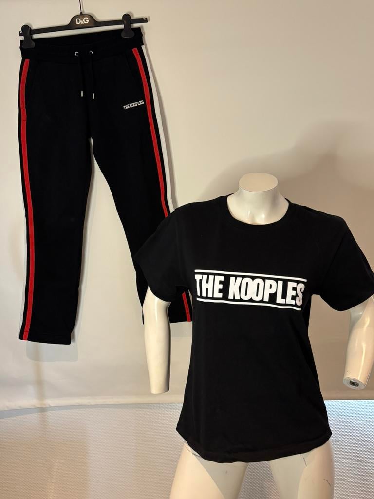 The kooples broek m met bijpassend shirt L, Kleding | Dames, Huispakken, Maat 38/40 (M), ., Zwart, Ophalen of Verzenden