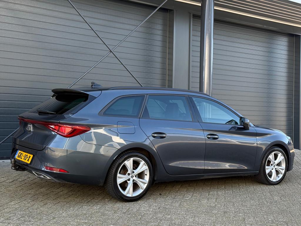Seat Leon Sportstourer 1.5 eTSI FR Business Intense, Technol, 4 cilinders, Leon, Leder en Stof, Hybride Elektrisch/Benzine