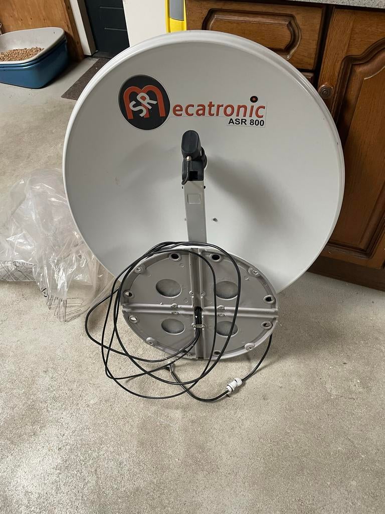 Mecatronic ASR 800 schotelantenne, Audio, Tv en Foto, Schotelantennes, Ophalen of Verzenden, Gebruikt, (Schotel)antenne, Overige merken
