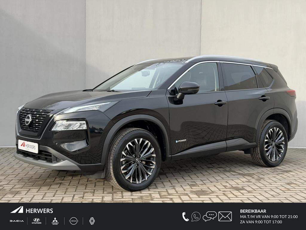 Nissan X-Trail 1.5 e-4orce Tekna 4WD / 1800 Kg Trekgewicht /, Automaat, 1497 cc, 2 kWh, Zwart