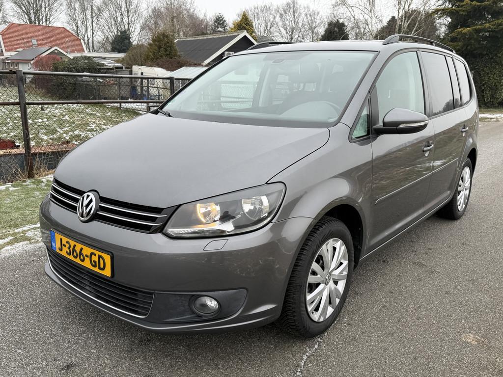 Volkswagen Touran 1.4 TSI Comfortline AIRCO/CRUISE/PDC/STOEL, Auto's, Volkswagen, Voorwielaandrijving, Euro 5, Zwart, 4 cilinders