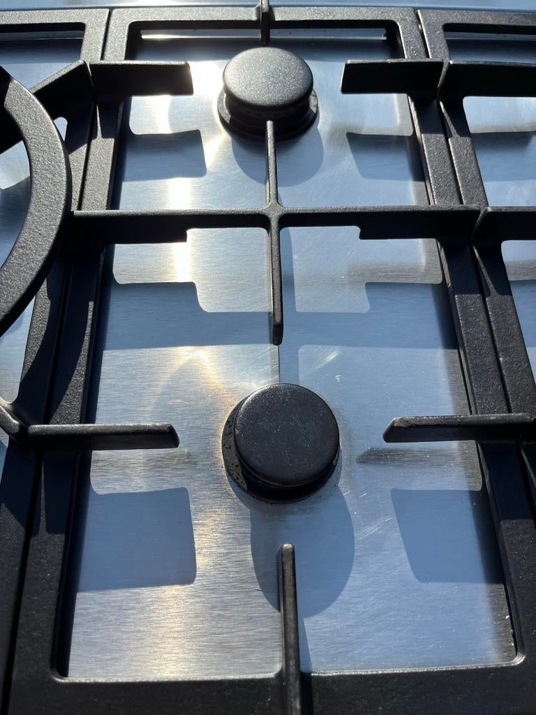 ATAG 5-pits inbouw gasfornuis - RVS, Witgoed en Apparatuur, Fornuizen, Gebruikt, Inbouw, Gas, 5 kookzones of meer, Ophalen of Verzenden