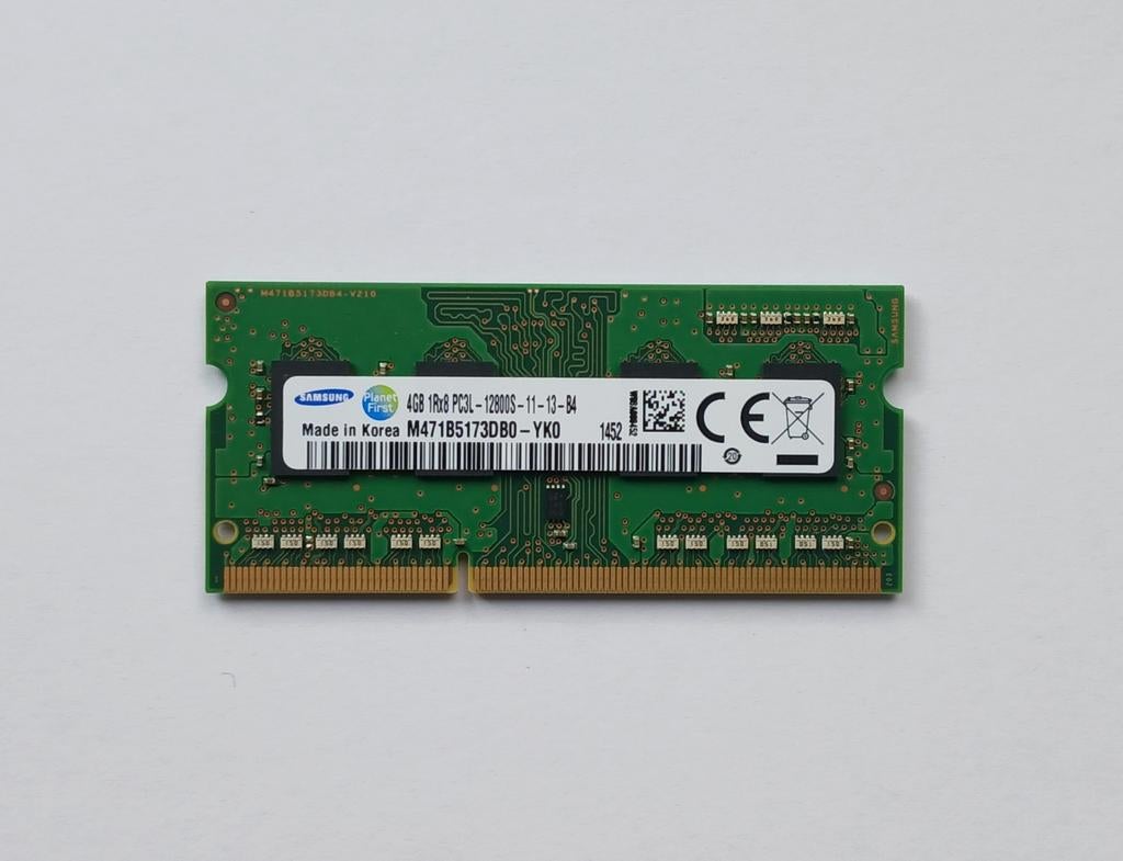 Samsung 4GB Ram DDR3L 1600mhz, Computers en Software, RAM geheugen, Ophalen of Verzenden, DDR3, Laptop
